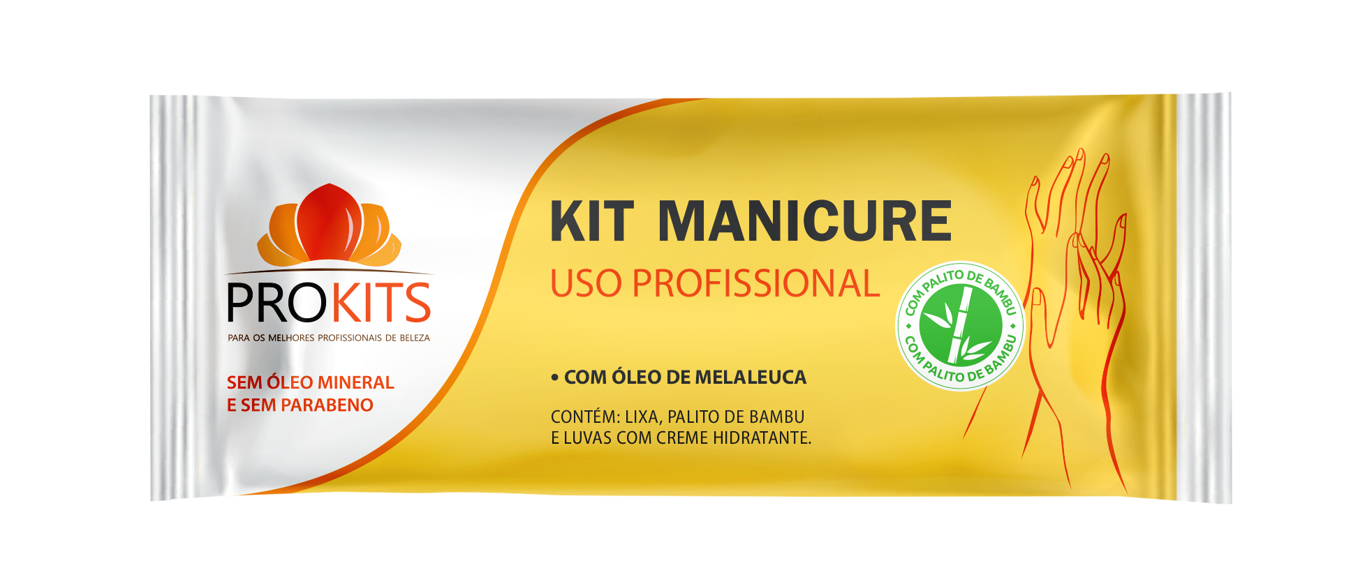 Kit Manicure Uso Profissional Prokits