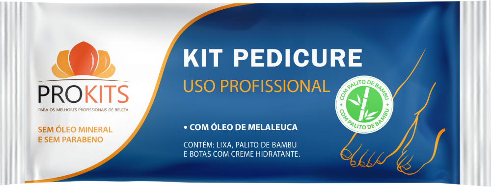 Kit de Pedicure Uso Profissional Prokits