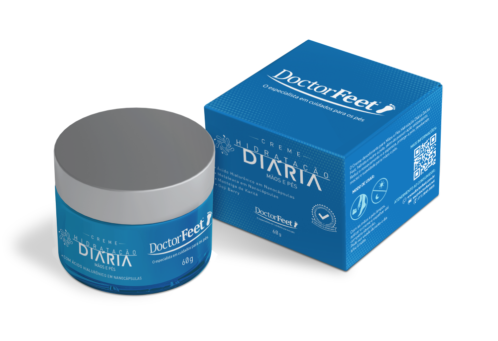 Creme Hidratação Diária Doctor Feet - 60g
