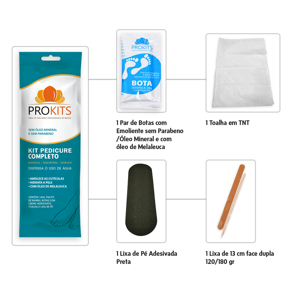 Kit de Pedicure Completo Prokits