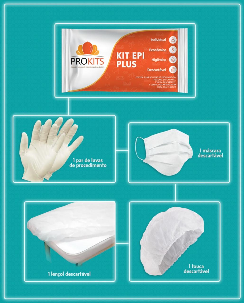 KIT EPI PLUS TAMANHO PP PROKITS